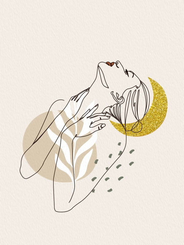 MULHER LUA GOLD