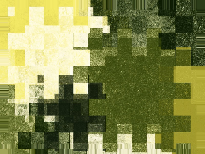 ESCALAS ABSTRATAS SÉRIE CORES TONS DE VERDE OP 11