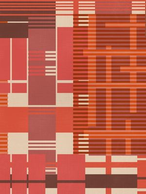 GEOMETRIC RED LINE