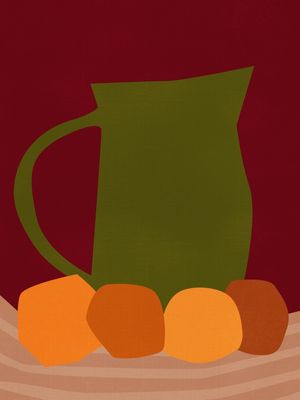 JARRO E FRUTAS