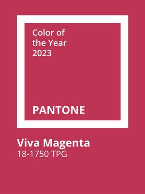 PANTONE 2023 - VIVA MAGENTA