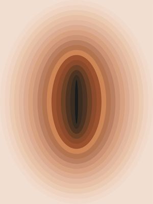 ARTE CONTEMPORANEA COLORIDA BEGE MARROM - ABSTRATO COLORFUL - 15B