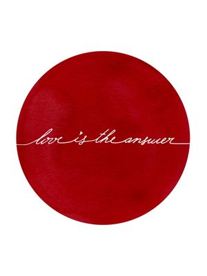 LOVE IS THE ANSWER RED