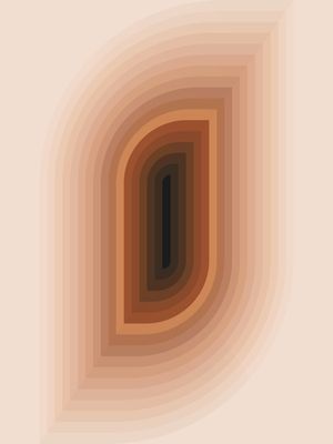 ARTE CONTEMPORANEA COLORIDA BEGE MARROM - ABSTRATO COLORFUL - 15D