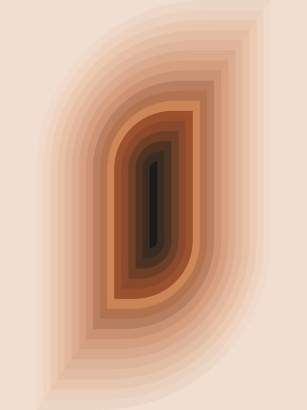 ARTE CONTEMPORANEA COLORIDA BEGE MARROM - ABSTRATO COLORFUL - 15D