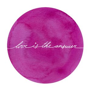 LOVE IS THE ANSWER PINK Q