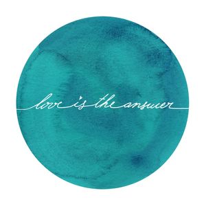 LOVE IS THE ANSWER BLUE Q
