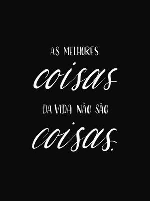 AS MELHORES COISAS DA VIDA - PRETO