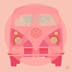 PINK PEACE VAN