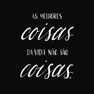 AS MELHORES COISAS - QUADRADO - PRETO