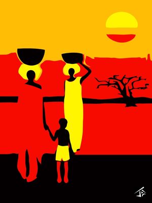 AFRICA SUNSET
