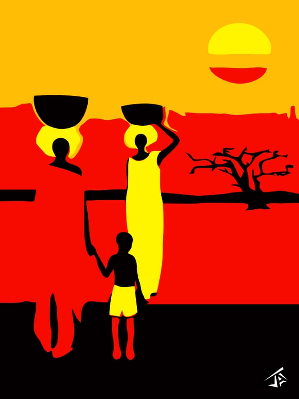 AFRICA SUNSET