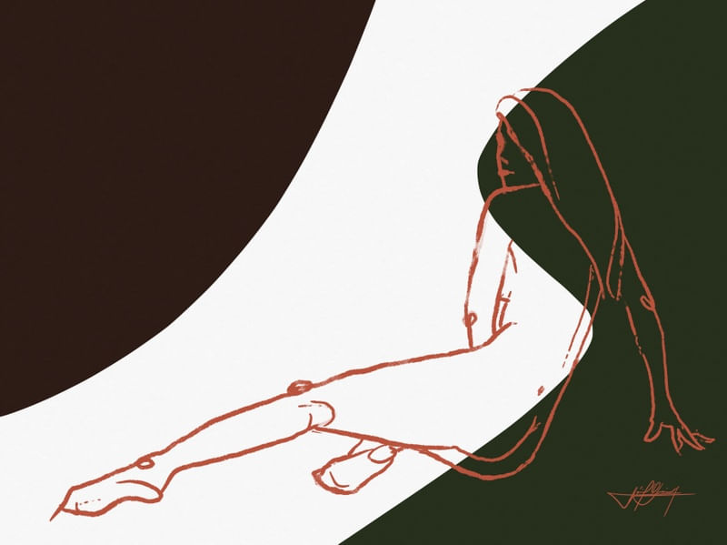 BRUSHSTROKE WOMAN 2