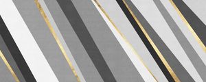 GRAY AND GOLD LINES A1
