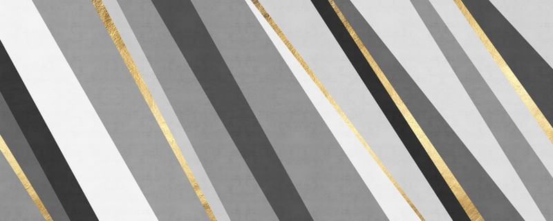 GRAY AND GOLD LINES A1