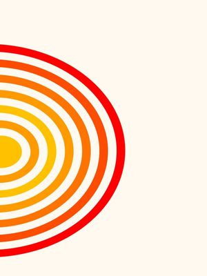HALF SUNSET CIRCLES II