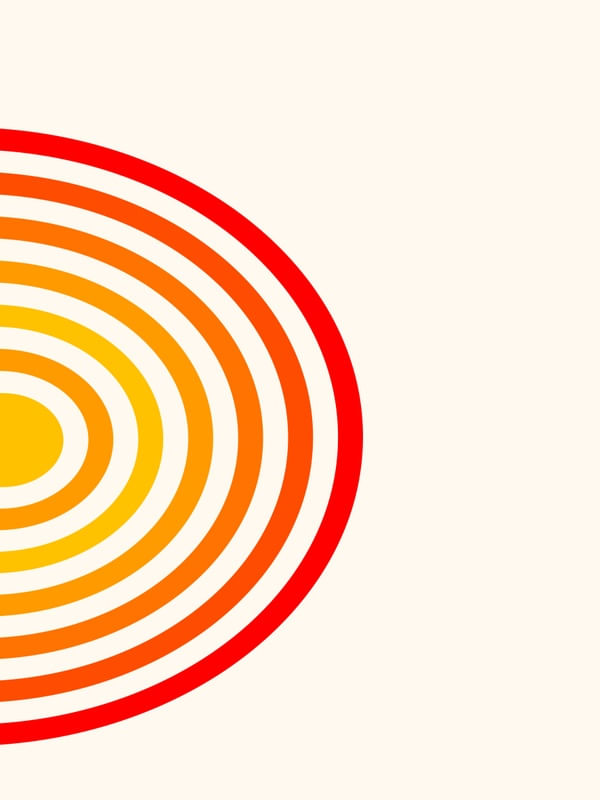 HALF SUNSET CIRCLES II