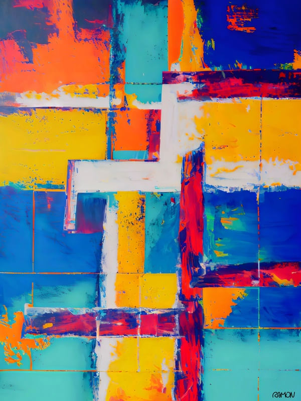 ARTE ABSTRATA - SIMETRIA