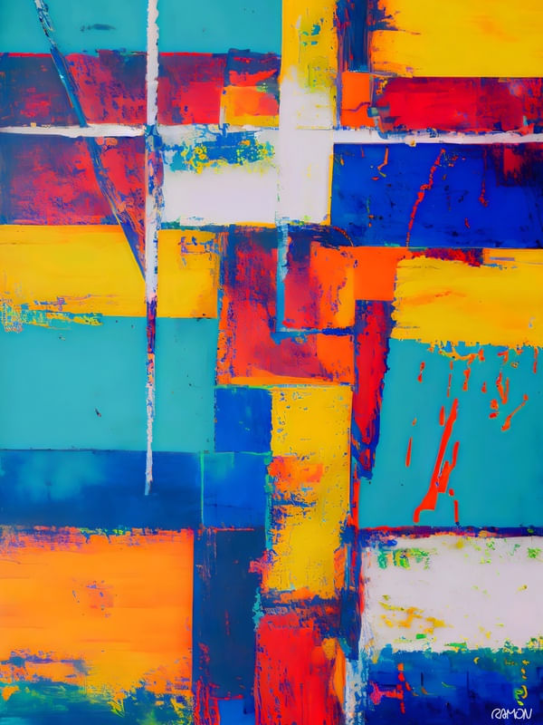 ARTE ABSTRATA - ENCAIXE