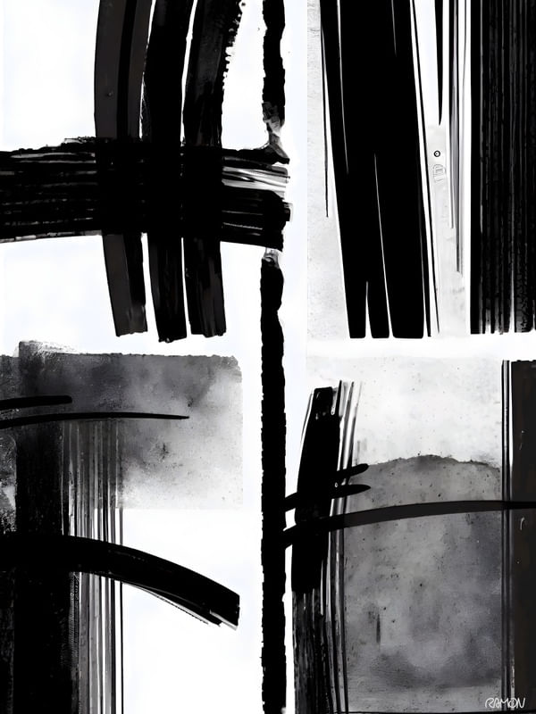 ARTE ABSTRATA - LINHAS E FORMAS