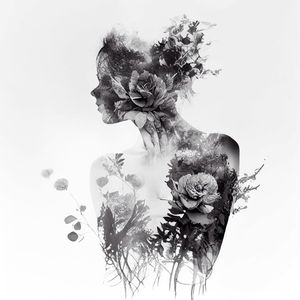 MULHER COM FLORES 04