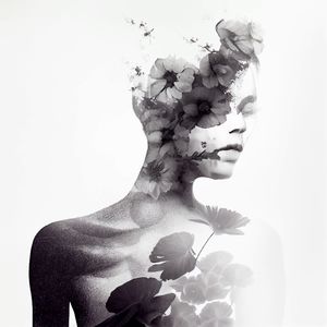 MULHER COM FLORES 05