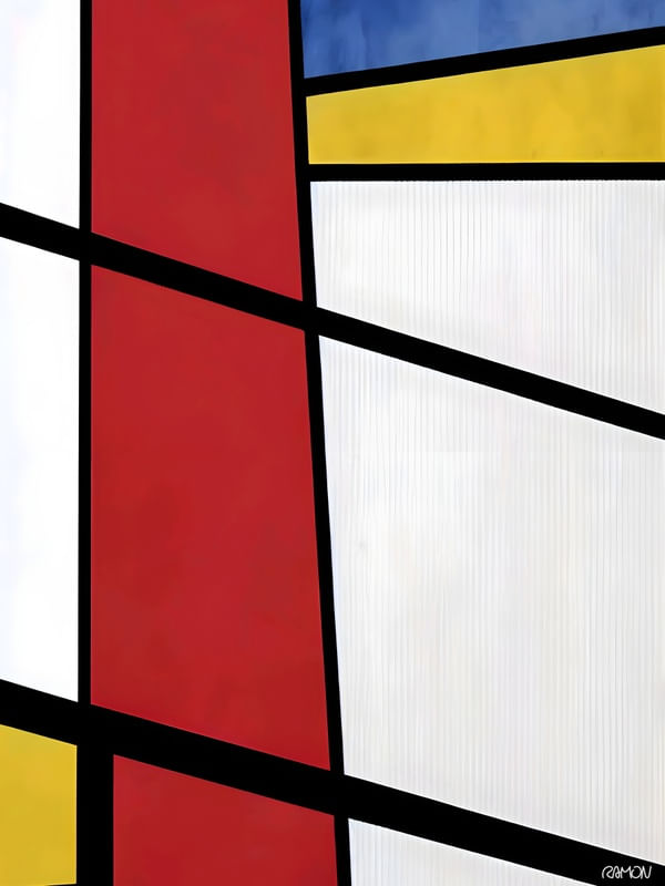 ARTE ABSTRATA - MONDRIAN 02