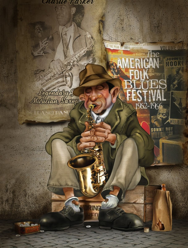 O HOMEM DO SAXSOFONE
