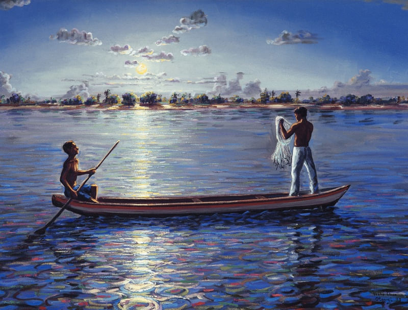 PESCADORES AO LUAR - POR OTONIEL FERNANDES