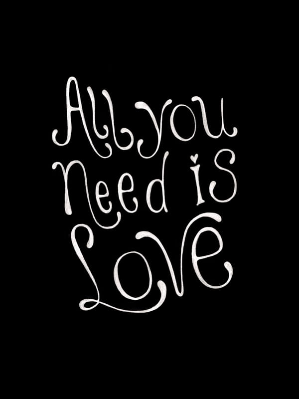 ALL YOU NEED IS LOVE 1JF