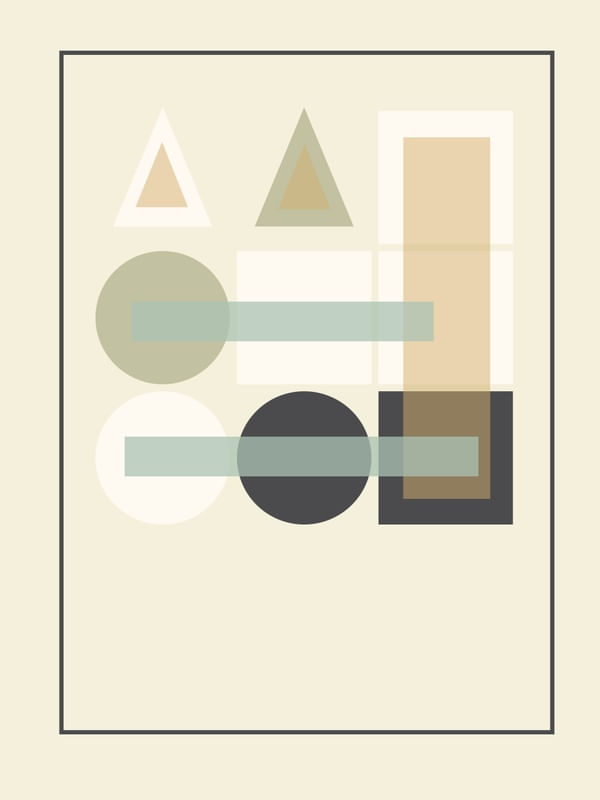 GEOMETRIC PLAY I