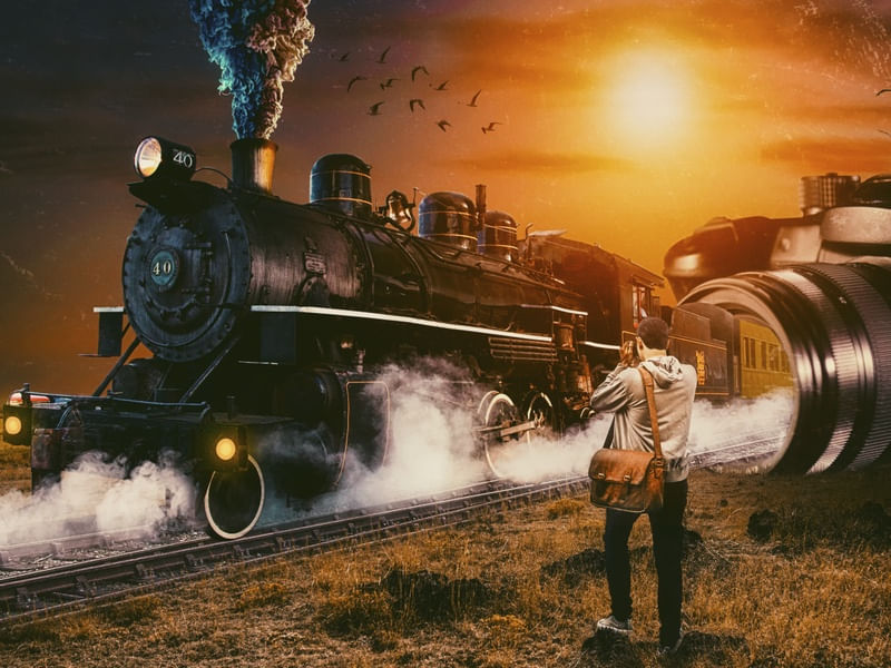 O TREM DA CÂMERA