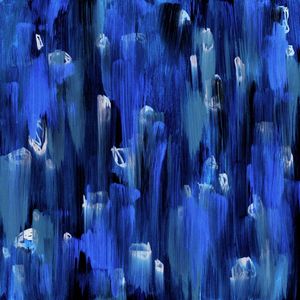 BLOB AND BLUR 3 QUADRADO - ABSTRATO ELEGANTE ORGANICO PINCELADAS PINTURA