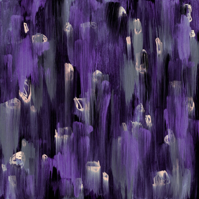 BLOB AND BLUR 4 QUADRADO - ABSTRATO ELEGANTE ORGANICO PINCELADAS PINTURA