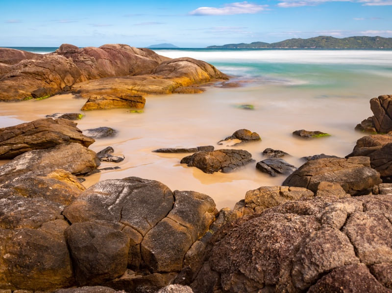 ONDAS EM LONGA EXPOSIÇÃO NA PRAIA DO ATALAIA