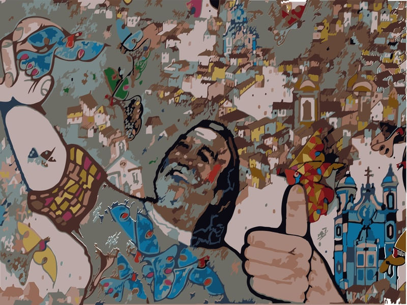 SELFIE OLHA O PASSARINHO