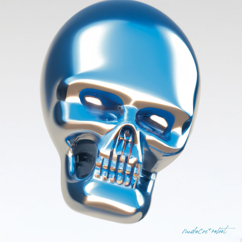 MEDIOCRE X SKULL SESSION BLUE