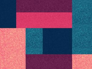 ELEGANT SETS SÉRIE ARTE ABSTRATA CORES TONS AZUL ROSA OP 03