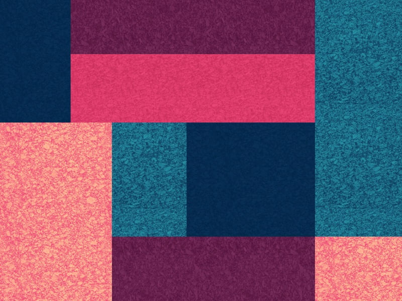 ELEGANT SETS SÉRIE ARTE ABSTRATA CORES TONS AZUL ROSA OP 03