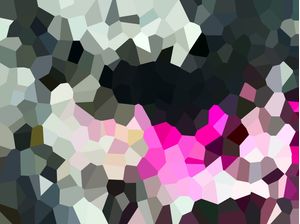 MOSAICO MODERNO ABSTRATO SÉRIE CORES TONS PRETO CINZA ROSA OP 17