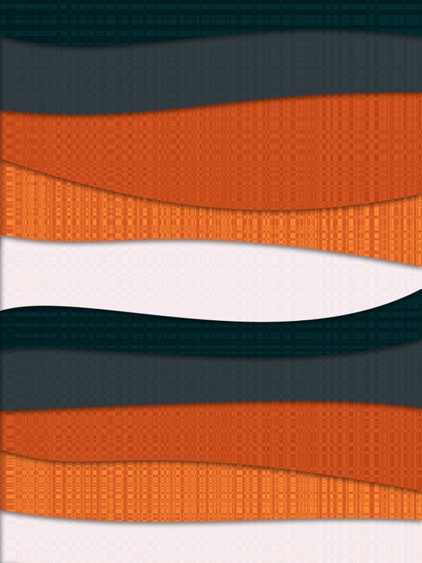 ABSTRATO CAMADAS E CORES SÉRIE TONS LARANJA VERDE OP 10