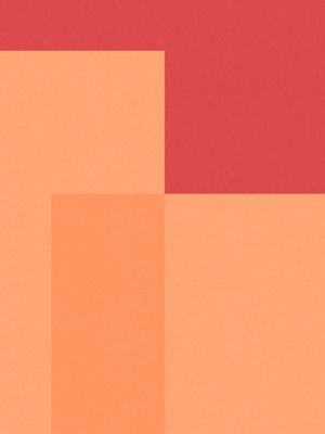 SQUARE DETAILS SÉRIE CORES TONS VERMELHO CORAL LARANJA OP 01