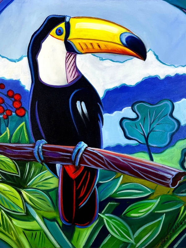 TUCANO NA FLORESTA