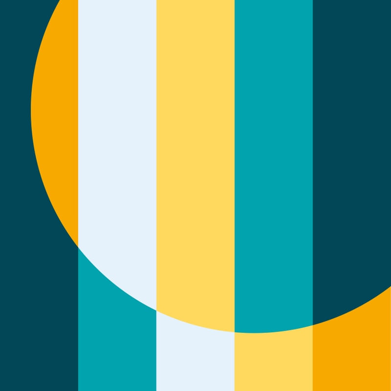 CÍRCULO GRADIENT SÉRIE TONS DE AZUL E AMARELO OP 13