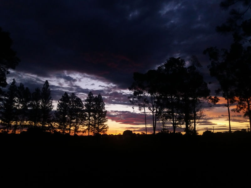 PÔR DO SOL DE DEZEMBRO