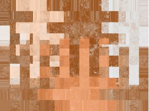 ESCALAS ABSTRATAS SÉRIE CORES TONS DE MARROM E CORAL OP 14