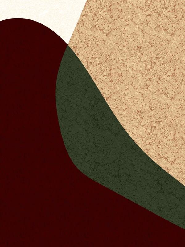 ARTE CONTORNOS MINIMALISTAS SÉRIE CORES TONS VINHO VERDE OP 08