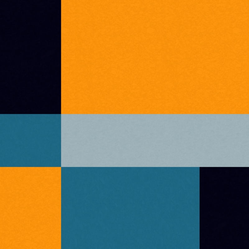 ELEGANT SETS SÉRIE ARTE ABSTRATA CORES TONS AZUL CINZA AMARELO OP 02