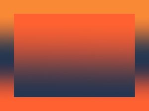 DEGRADÊ MODERNO ABSTRATO SÉRIE TONS DE LARANJA E AZUL OP 15