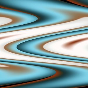 ONDULAÇÕES CORES ARTE SÉRIE TONS AZUL MARROM BRANCO OP 06
